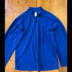 Men’s blue Northface fleece, NWOT large
